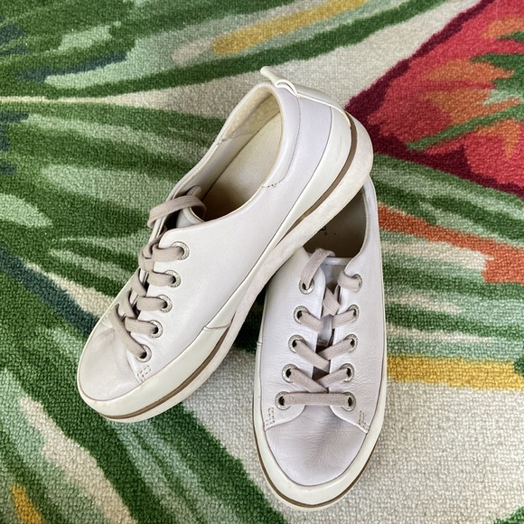 Bussola/ Anthropologie Koln/Karen Silk Vapor Lace up Dressier Sneakers - Picture 10 of 13